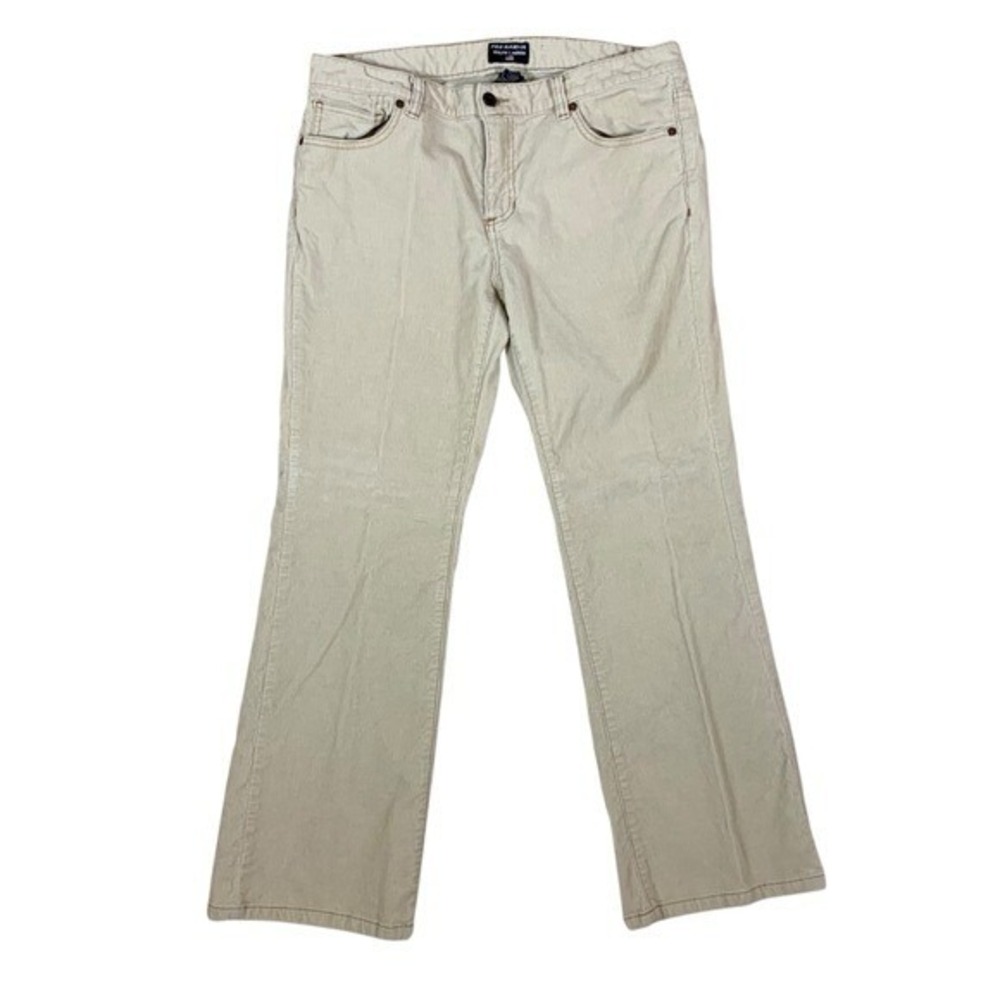 Polo Jeans Co Ralph Lauren Beige Corduroy Bootcut Pants 12x30 Y2K Retroβ Style